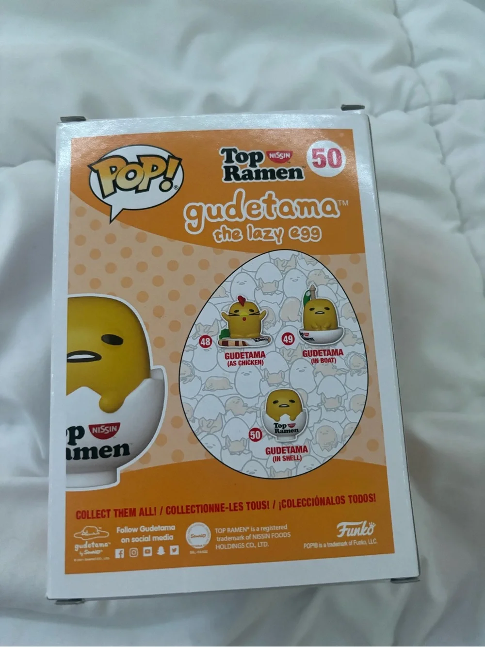 Gudetama Funko Pop 50